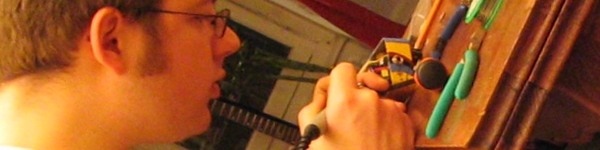 Jouant du fer à souder, mai 2009 Jouant du fer à souder